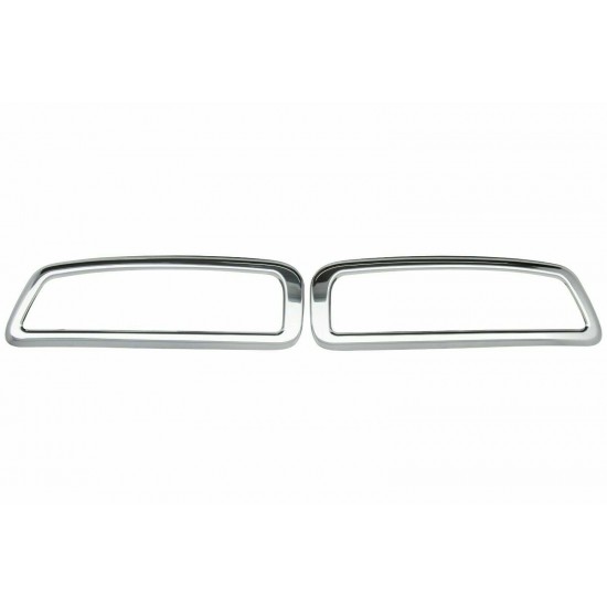 Ornamente cromate pentru bara spate/evacuare/tobe Peugeot 3008 II din 2016