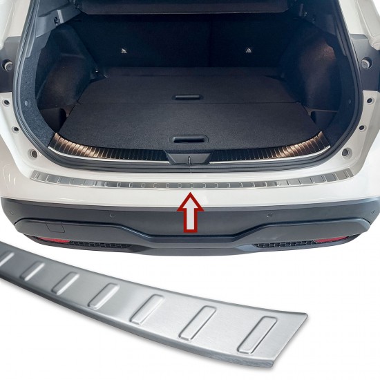Ornament protectie portbagaj/bara spate mat pentru Nissan Qashqai J12 3, III din 2021