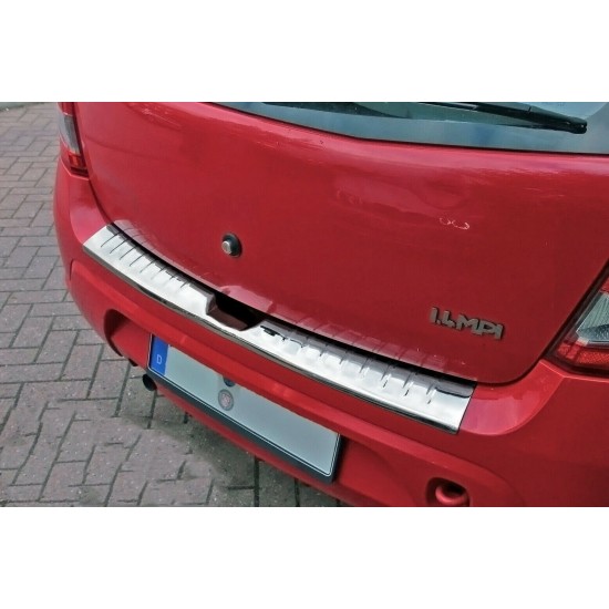 Ornament protectie bara spate/portbagaj  crom Dacia Sandero I 2008-2012