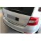 Ornament protectie bara spate/portbagaj crom Skoda Rapid Spaceback din 2012