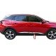 Ornamente crom bandouri usi/portiere Peugeot 3008 II din 2016