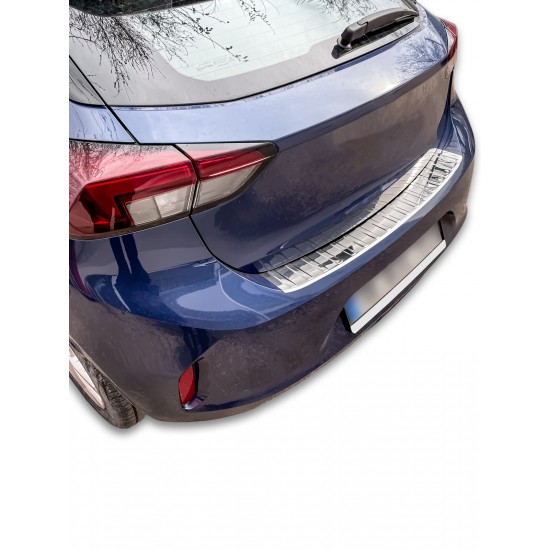 Ornament protectie bara spate/portbagaj crom Opel Corsa F din 2019-04.2023