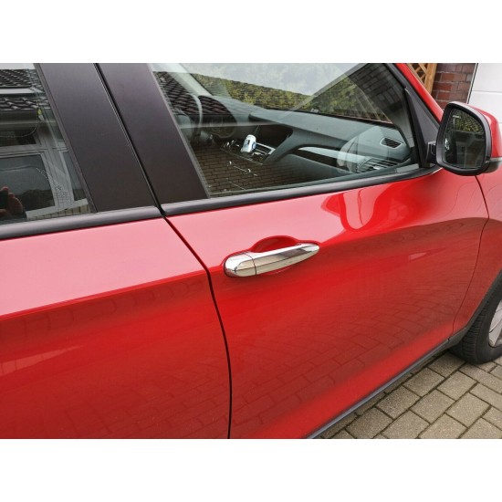 Manere usi cromate BMW Seria 3 E90,E91,E92,E93, X1 E84, X3 F25, X4 F26, X5 E70, X6 E71,E72 pentru modelele fara led in maner