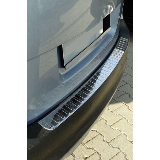 Ornament protectie bara spate/portbagaj crom Skoda Yeti 2009-2013
