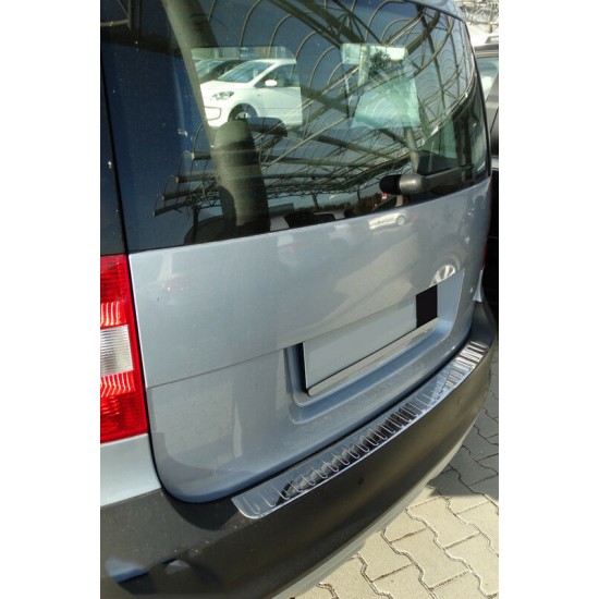Ornament protectie bara spate/portbagaj crom Skoda Yeti 2009-2013