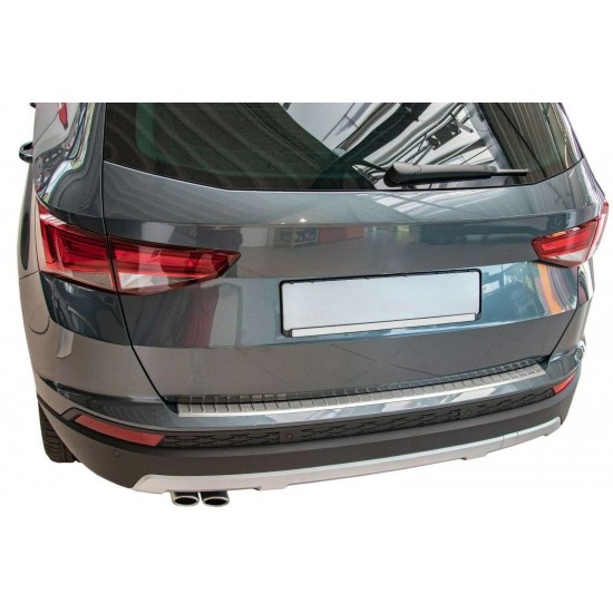 Ornament protectie portbagaj/bara spate mat pentru Seat Ateca din 2016