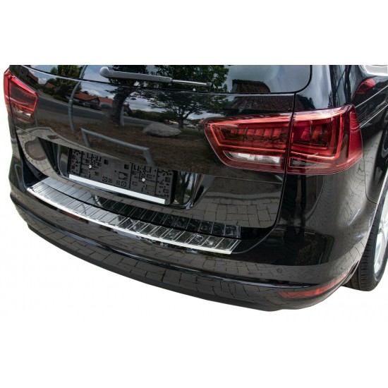 Ornament protectie bara spate/portbagaj crom Seat Alhambra 2,II din 2010
