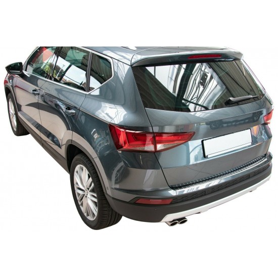 Ornament protectie bara spate/portbagaj crom SEAT Ateca din 2016