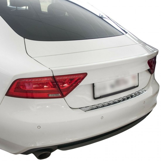 Ornament protectie bara spate/portbagaj Crom Audi A7 din 2010-2018