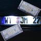 Lampi numar LED pentru BMW Seria 3 E46 Compact, Break, Sedan