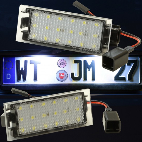 Lampi numar LED Dacia Logan I, II, Sandero II