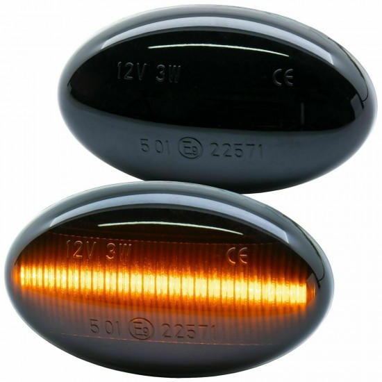 Lampi semnalizare laterala LED fumurii pentru Mercedes Vito W447 din 2014, Vito, Viano W639, Citan, A-Class W168