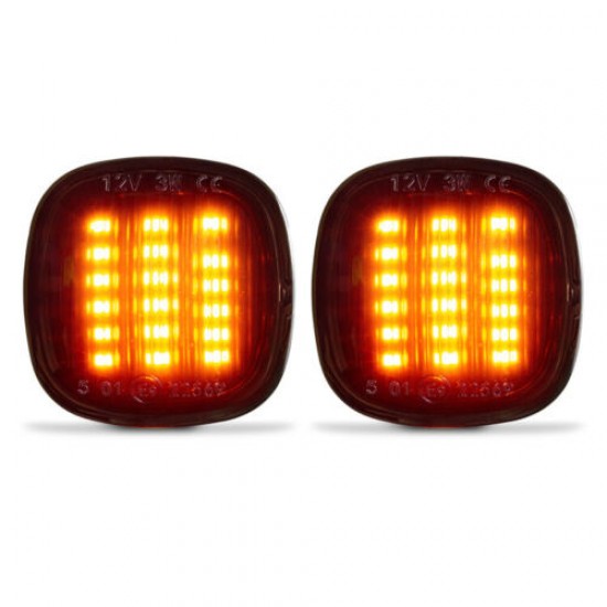 Lampi semnalizare laterala LED fumurii Skoda Octavia I, Superb I, Rapid, Fabia, Roomster