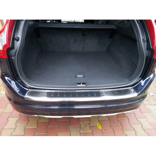 Ornament protectie bara spate/portbagaj crom Volvo XC60 2013-2017 Facelift