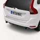 Ornament protectie bara spate/portbagaj crom Volvo XC60 2013-2017 Facelift