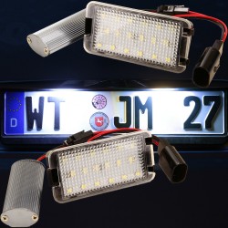 Lampi numar LED Seat Ibiza 6k, 6L, Leon 1M, Toledo 1M2, 5P2, Altea 5P1, Cordoba 6K