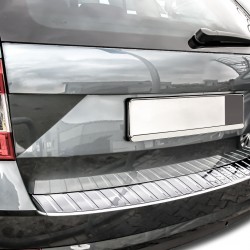 Ornament protectie bara spate/portbagaj crom Skoda Octavia 3 Break/Combi Facelift 2017-2020