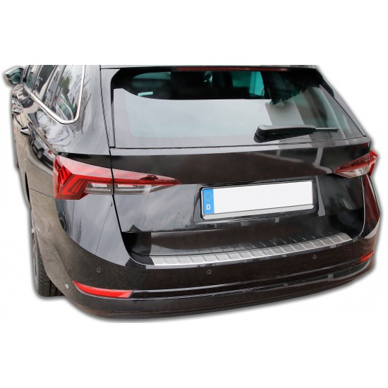 Ornament protectie bara spate/portbagaj Mat Skoda Octavia 4 Break/Combi din 2020