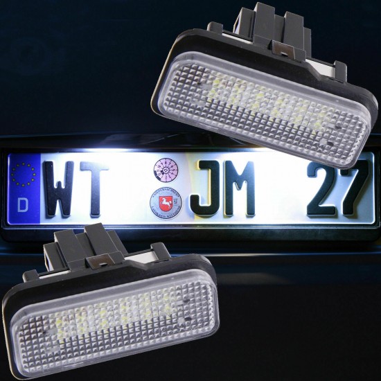 Lampi numar LED Mercedes E Class S211, W211, C Class S203 Break, CLS C219, SLK R171