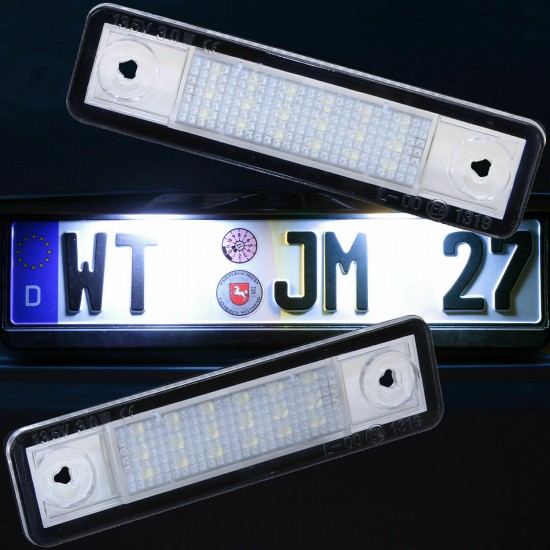 Lampi numar LED Opel Astra F, G Caravan, Combo, Omega A, B, Zafira A , Signum, Tigra A Vectra B