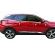 Ornamente chedere geamuri usi crom Peugeot 3008 II din 2016