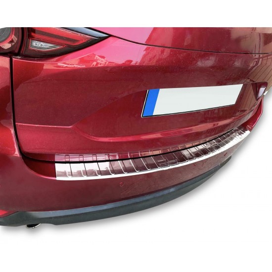 Ornament protectie bara spate/portbagaj crom Mazda CX-5 II 2017-