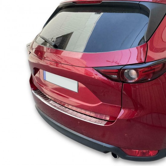 Ornament protectie bara spate/portbagaj crom Mazda CX-5 II 2017-