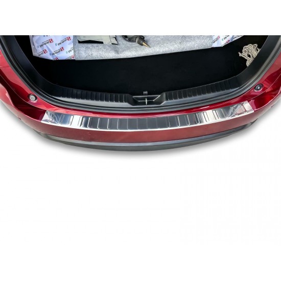 Ornament protectie bara spate/portbagaj crom Mazda CX-5 II 2017-