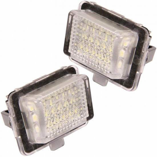 Lampi numar LED Mercedes C Class S204, W204, E Class S212, W212, S Class W221, CL Class C216