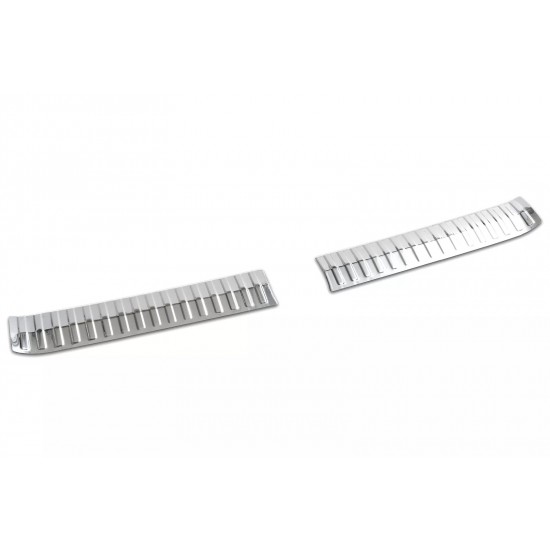 Set de 2 ornamente protectie portbagaj interior cromate pentru Skoda Kamiq din 2019