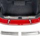 Set de 2 ornamente protectie portbagaj interior cromate pentru Skoda Kamiq din 2019