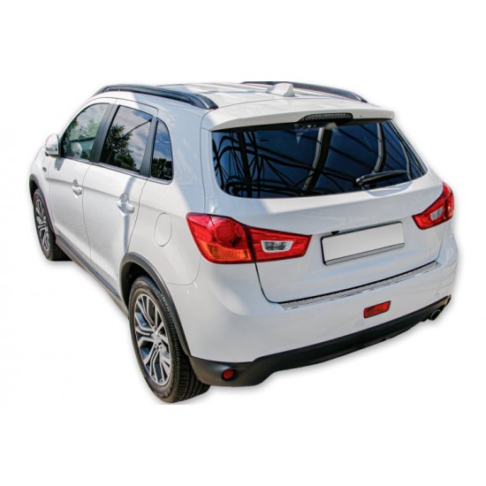 Ornament protectie bara spate/portbagaj crom Mitsubishi ASX 2010-2016
