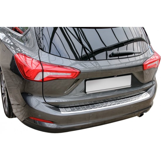 Ornament protectie bara spate/portbagaj crom Ford Focus 4 Turnier/Break din 2018
