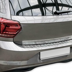 Ornament protectie bara spate/portbagaj crom VW Polo 6, VI din 2017
