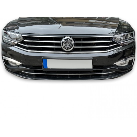 Ornamente cromate pentru proiectoare, bara fata Volkswagen Passat B8 Facelift din 2020