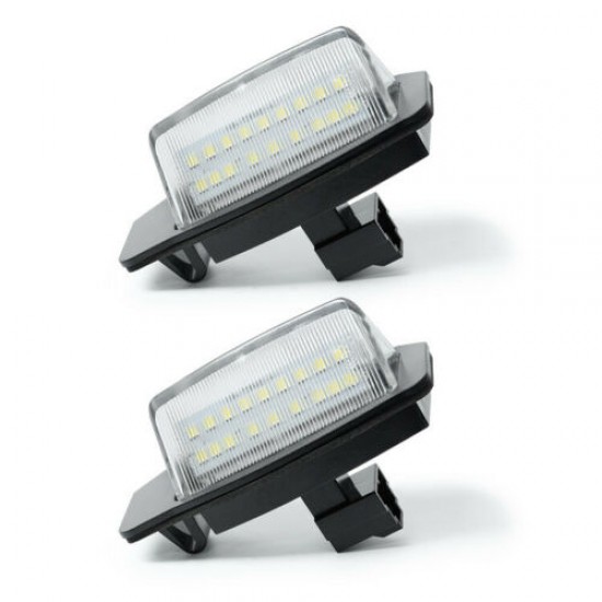 Lampi numar LED pentru Mitsubishi Outlander II, III, Lancer Sportback, Eclipse Cross