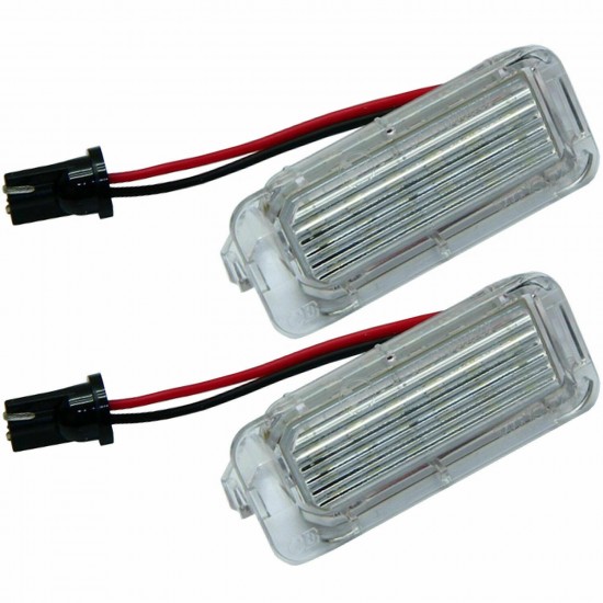 Lampi numar LED Ford Focus 2, B-MAX, C-MAX/Grand C-MAX, Galaxy, Kuga 1,2, Mondeo 4,5, Ranger, S-MAX, Transit, Tourneo, Ecosport, Edge, Fiesta 6, Figo, KA+
