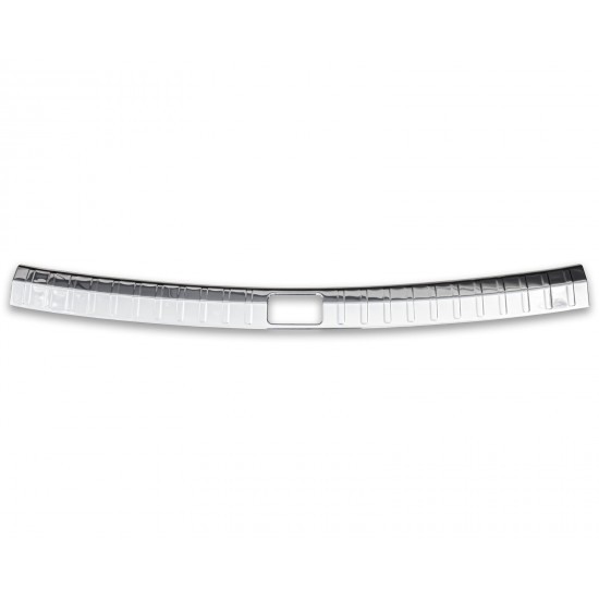 Set de 2 protectii bara spate si interior portbagaj crom premium pentru VW Tiguan II, 2 din 2016