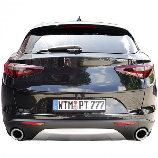 Ornament protectie portbagaj/bara spate mat pentru Alfa Romeo Stelvio din 2017