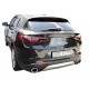 Ornament protectie portbagaj/bara spate crom pentru Alfa Romeo Stelvio din 2017
