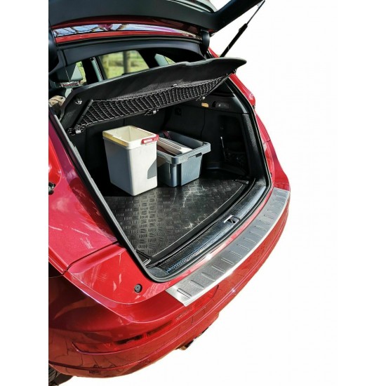 Ornament protectie bara spate/portbagaj mat AUDI Q5 2008-2016