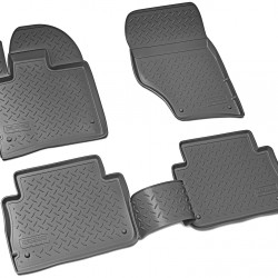 Set de 5 covorase cauciuc 3D stil tavita premium pentru Audi Q7 2005-2015