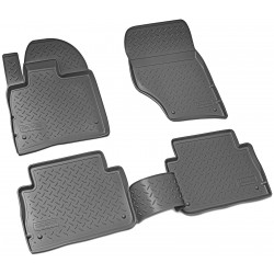Set de 5 covorase cauciuc 3D stil tavita premium pentru Audi Q7 2005-2015