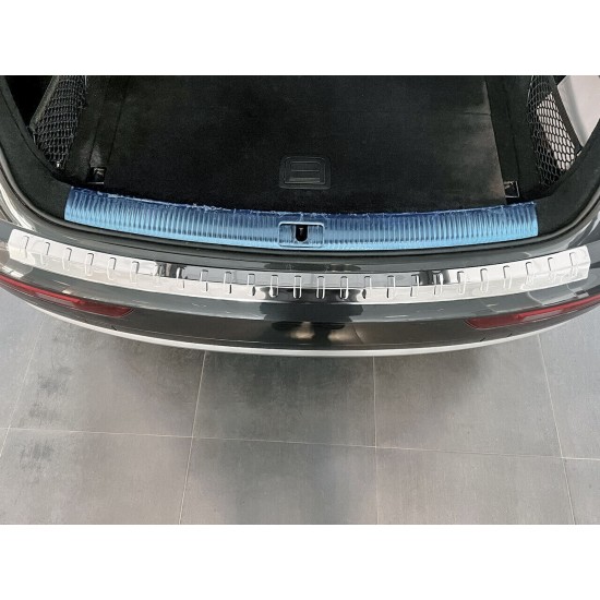 Ornament protectie bara spate/portbagaj crom AUDI Q5 2, II din 2017
