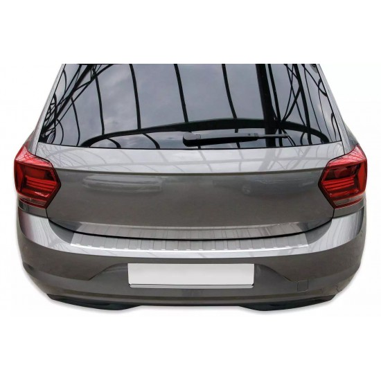Ornament protectie portbagaj/bara spate mat pentru VW Polo 6, VI din 2017