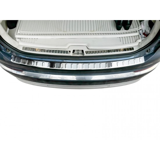 Ornament protectie portbagaj/bara spate crom pentru Volvo XC90 II din 2015