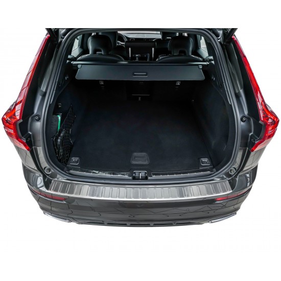 Ornament protectie portbagaj/bara spate mat pentru Volvo XC60 II, 2 din 2017