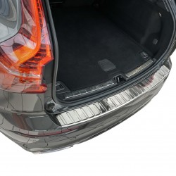 Ornament protectie portbagaj/bara spate crom pentru Volvo XC60 II, 2 din 2017