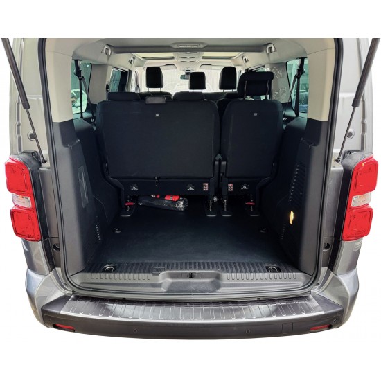 Ornament protectie portbagaj/bara spate mat pentru Toyota ProAce din 2016