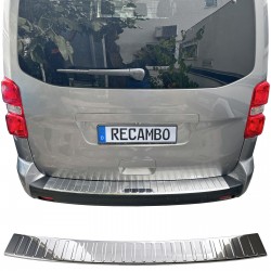 Ornament protectie portbagaj/bara spate crom pentru Citroen Jumpy III, Spacetourer din 2016